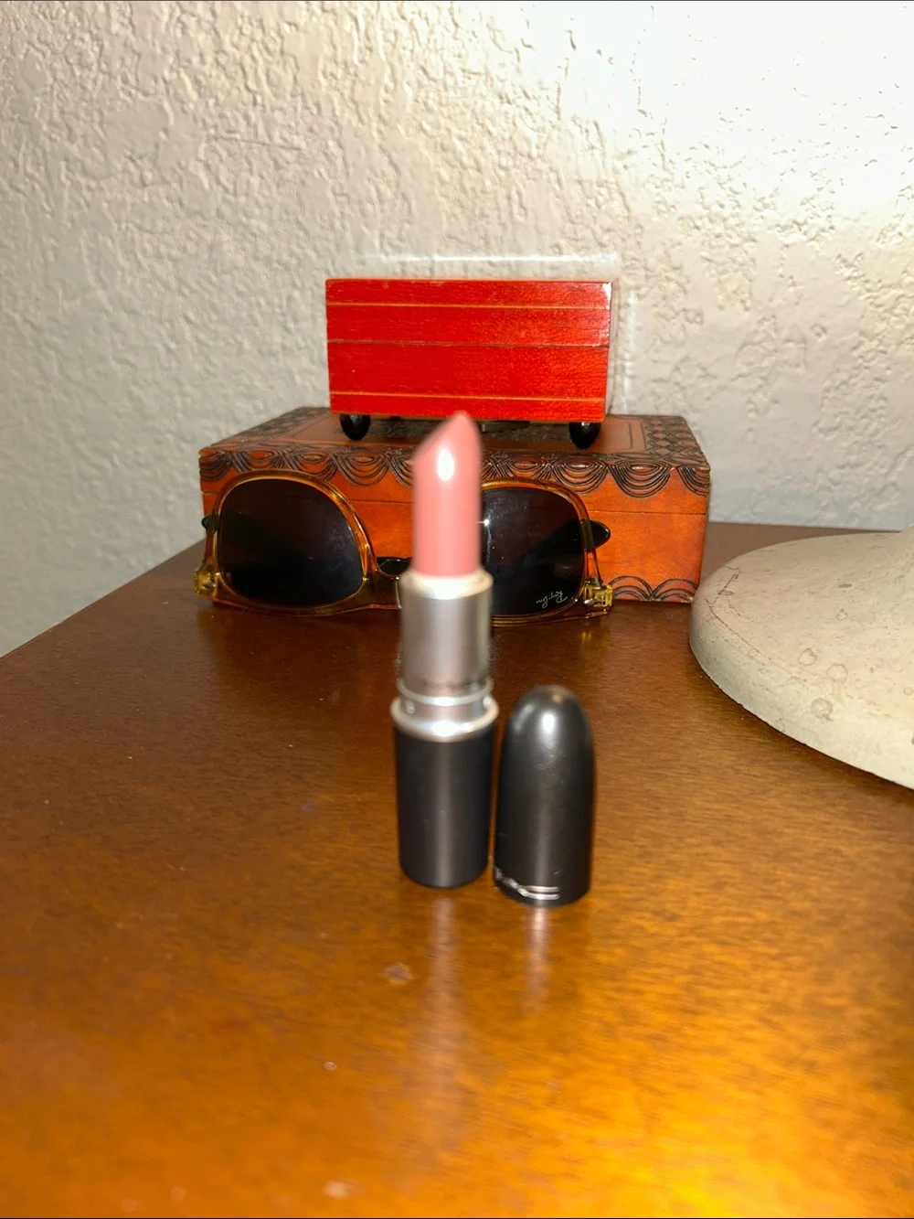 OOP! MAC Cosmetics HOT CHOCOLATE Satin Lipstick OOP BNWOB